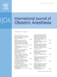 International Journal of Obstetric Anesthesia PDF