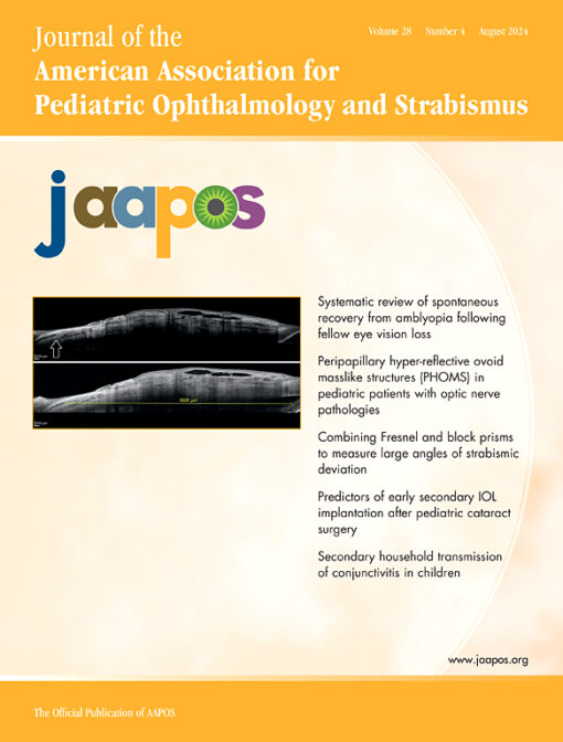 Journal of American Association for Pediatric Ophthalmology and Strabismus PDF