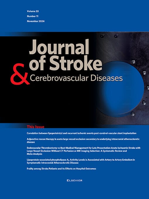 Journal of Stroke and Cerebrovascular Diseases PDF