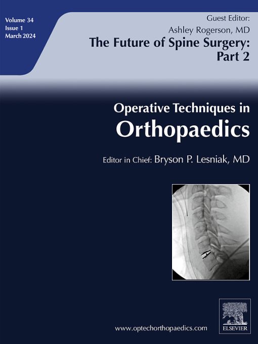 Operative Techniques in Orthopaedics PDF