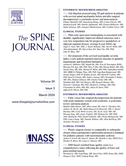 The Spine Journal PDF