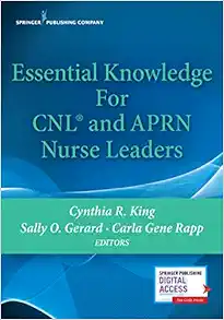 Essential Knowledge For CNL And APRN Nurse Leaders (PDF)