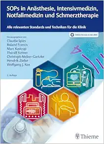 SOPs In Anästhesie, Intensivmedizin, Notfallmedizin Und Schmerztherapie (PDF)