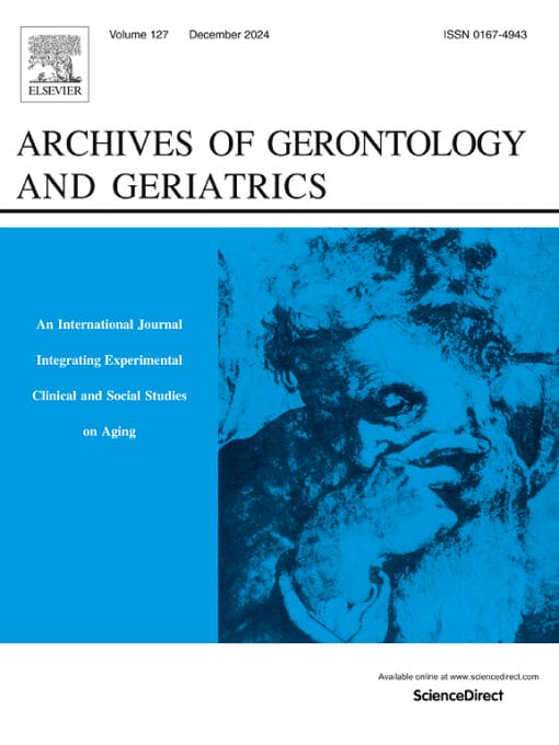 Archives of Gerontology and Geriatrics PDF