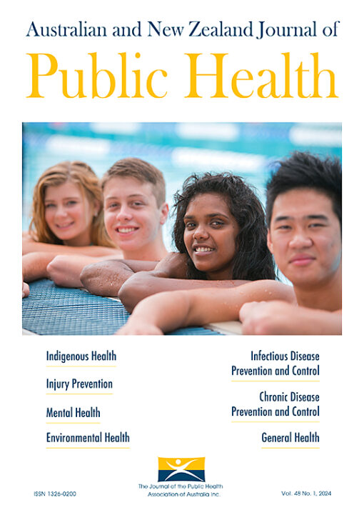 Australian and New Zealand Journal of Public Health PDF