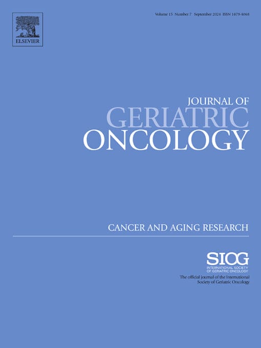 Journal of Geriatric Oncology PDF