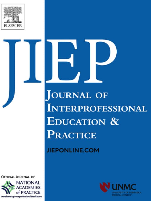 Journal of Interprofessional Education & Practice PDF