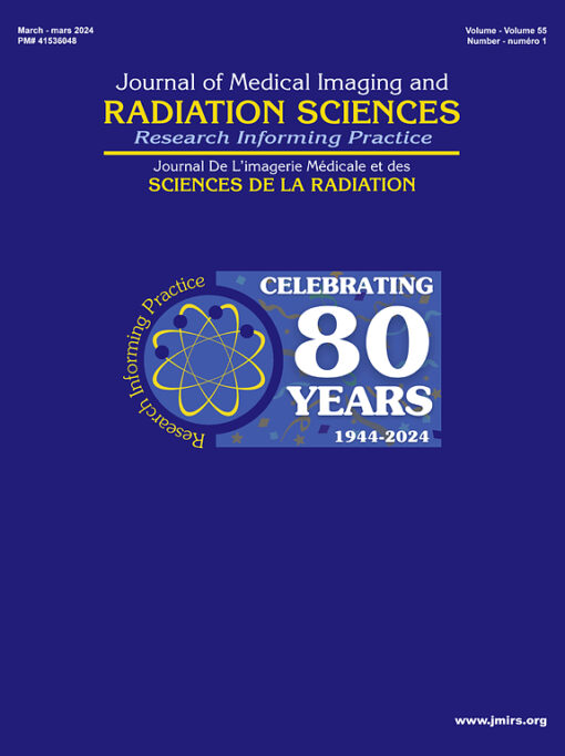 Journal of Medical Imaging and Radiation Sciences PDF