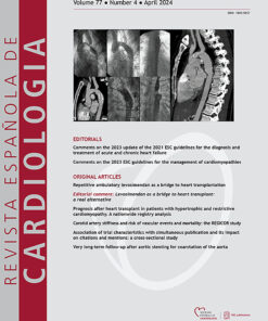 Revista Española de Cardiología (English Edition): Volume 77 (Issue 1 to Issue 4) 2024 PDF