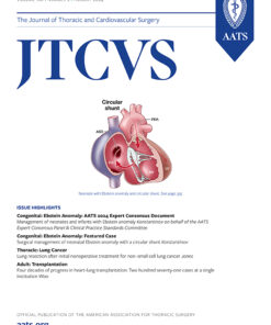 The Journal of Thoracic and Cardiovascular Surgery PDF