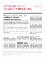 Adverse Drug Reaction Bulletin: Volume 338 to Volume 343 2023 PDF