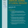 American Journal of Clinical Oncology: Volume 45 (1 - 12) 2022 PDF