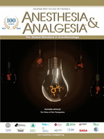 Anesthesia & Analgesia: Volume 135 (1 – 6) 2022 PDF