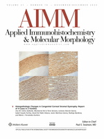 Applied Immunohistochemistry & Molecular Morphology: Volume 31 (1 – 10) 2023 PDF