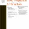 Blood Coagulation & Fibrinolysis: Volume 33 (1 - 8) 2022 PDF