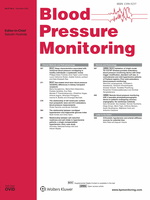 Blood Pressure Monitoring: Volume 27 (1 – 6) 2022 PDF