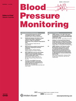 Blood Pressure Monitoring: Volume 29 (1 – 3) 2024 PDF