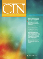 CIN: Computers, Informatics, Nursing: Volume 40 (1 – 12) 2022 PDF