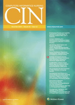 CIN: Computers, Informatics, Nursing: Volume 41 (1 – 12) 2023 PDF