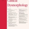 Clinical Dysmorphology: Volume 31 (1 - 4) 2022 PDF