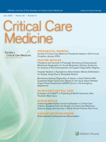 Critical Care Medicine: Volume 52 (1 – 6) 2024 PDF