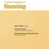 Current Opinion in Rheumatology: Volume 36 (1 - 3) 2024 PDF