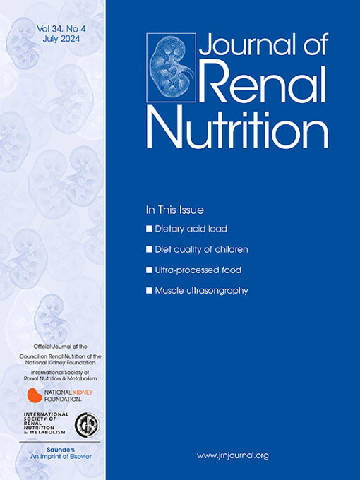 Journal of Renal Nutrition PDF