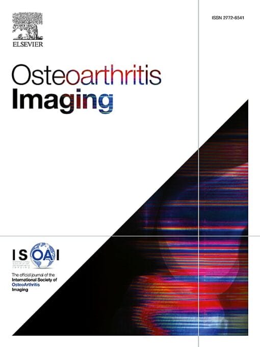 Osteoarthritis Imaging PDF