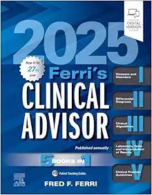 Ferri’s Clinical Advisor 2025: 5 Books In 1 (PDF)