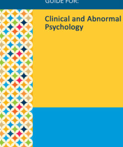 Gale Researcher Guide For: Clinical And Abnormal Psychology (EPUB)