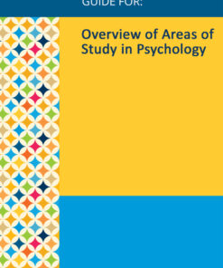 Gale Researcher Guide For: Overview Of Areas Of Study In Psychology (EPUB)