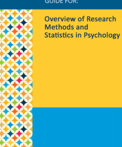 Gale Researcher Guide For: Overview Of Research Methods And Statistics In Psychology (EPUB)