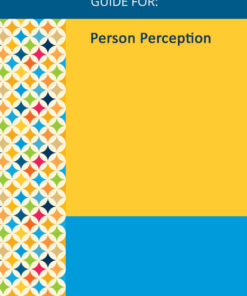 Gale Researcher Guide For: Person Perception (EPUB)