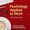 Psychology Applied To Work, 13th Edition (High Quality Image PDF)