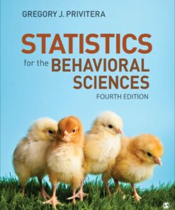 Statistics For The Behavioral Sciences, 4th Edition (PDF)