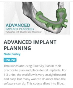 Advanced Implant Planning