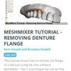 MeshMixer Tutorial: Removing Denture Flange