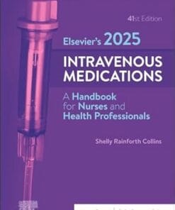 Elsevier’s 2025 Intravenous Medications, 41th Edition (PDF)