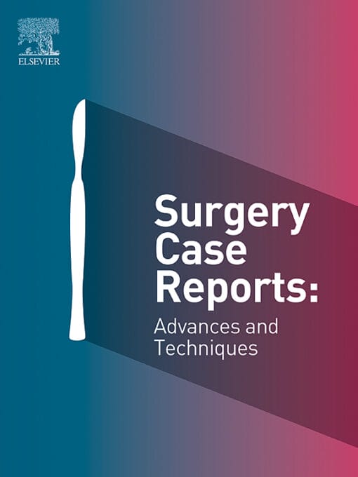 Surgery Case Reports PDF