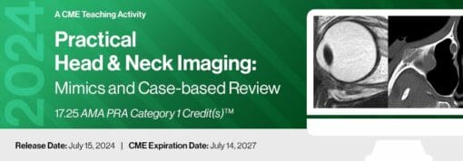 2024 Practical Head & Neck Imaging: Mimics And Case-Based Review – DocmedED (Videos)