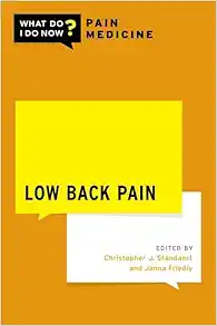 Low Back Pain: What Do I Do Now Pain Medicine (PDF)